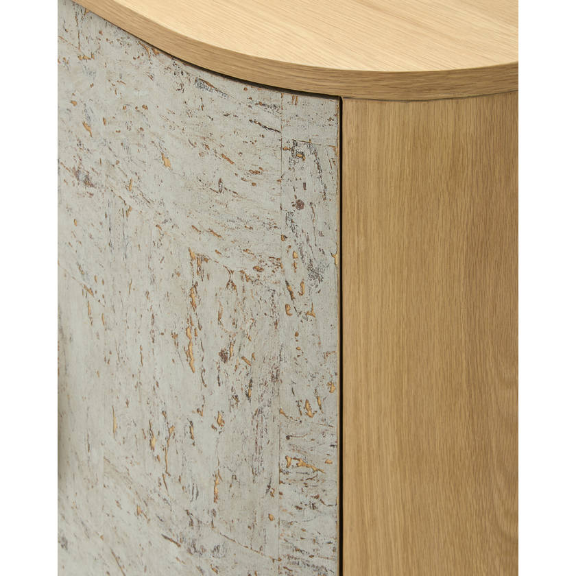 Renaldo Silver Cabinet