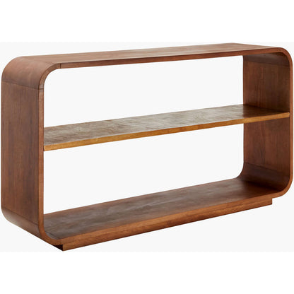 Maghen Dark Brown Console Table