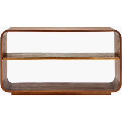 Maghen Dark Brown Console Table
