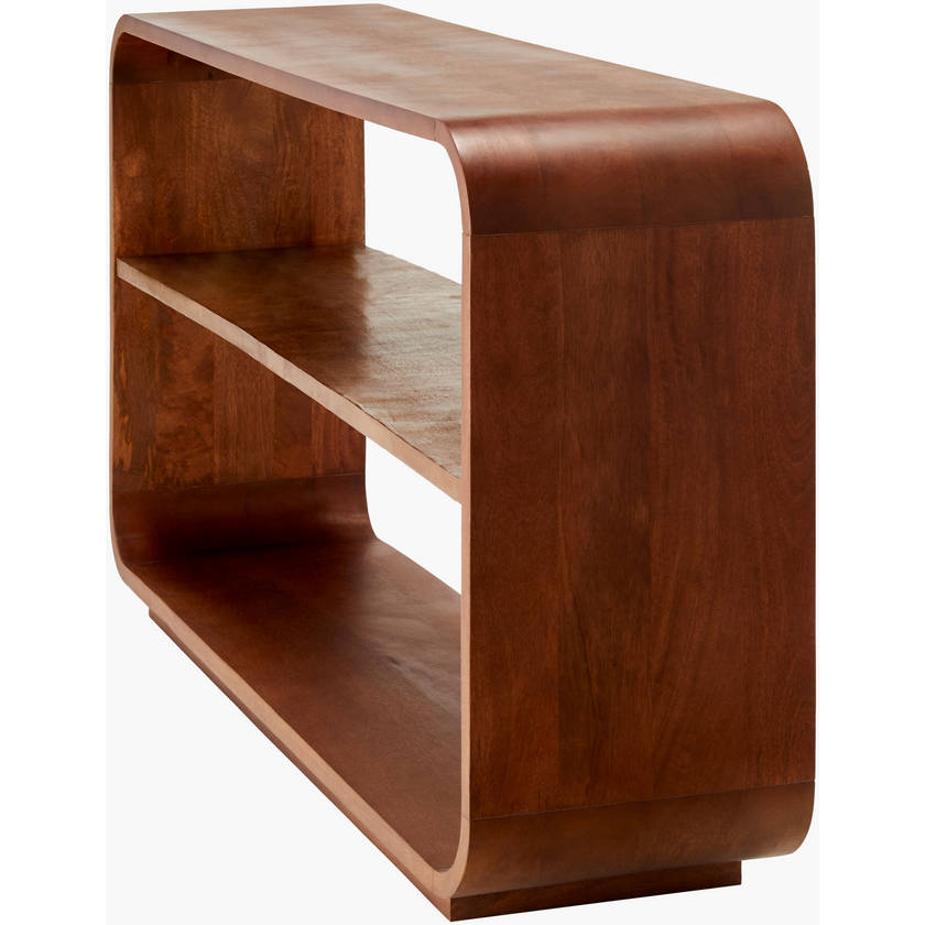 Maghen Dark Brown Console Table