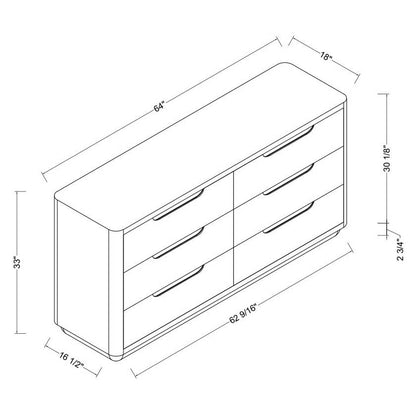 Cassey Brown Dresser