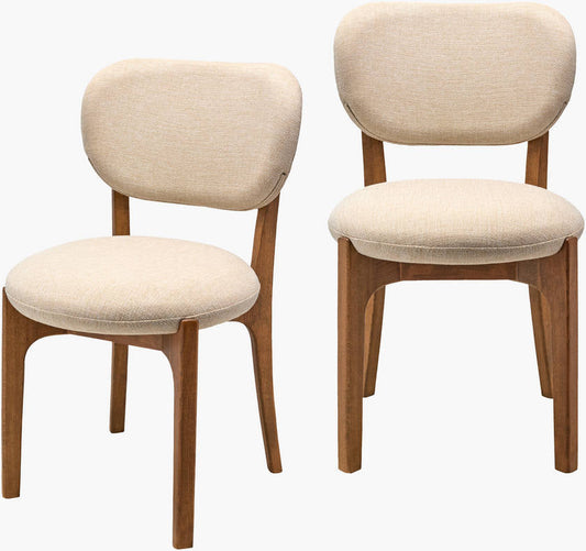Nashea Wheat/Cream Dining Chair