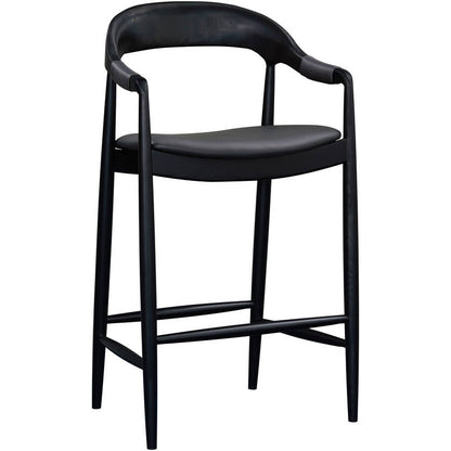 Kaeleigh Black Bar Stool