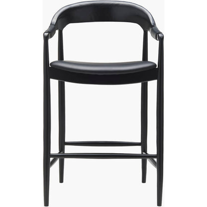 Kaeleigh Black Bar Stool