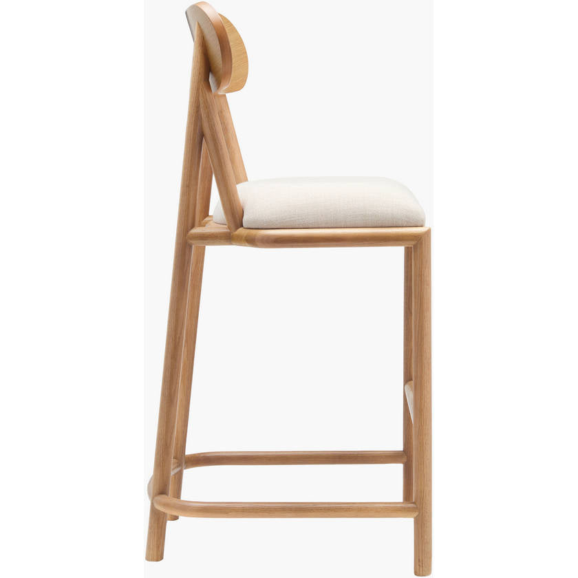Karrie Medium Brown Bar Stool