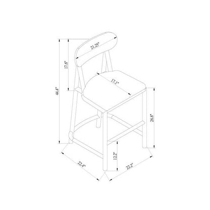 Karrie Medium Brown Bar Stool