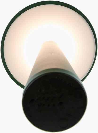 Aleasha Traditional Green Table Lamp