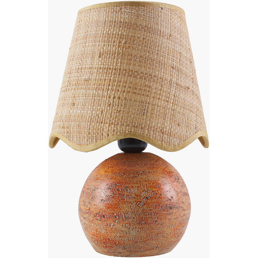 Keaira Traditional Red Table Lamp