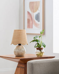 Keaira Traditional Beige Table Lamp