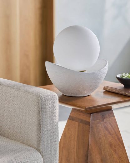 Ashten Traditional White Table Lamp