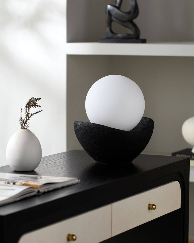 Ashten Traditional Black Table Lamp