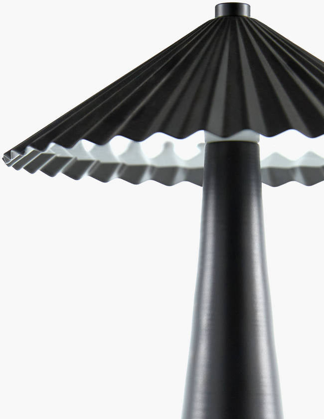 Junko Traditional Black Table Lamp