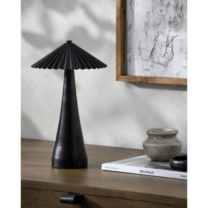 Junko Traditional Black Table Lamp