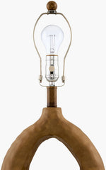 Karlene Traditional Brown Table Lamp