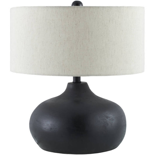Christyna Rustic Black Table Lamp