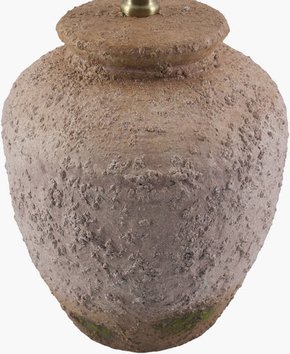 Nyasha Traditional Terracotta Table Lamp