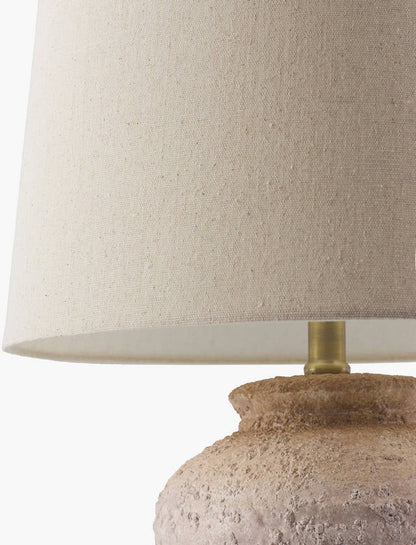 Nyasha Traditional Terracotta Table Lamp
