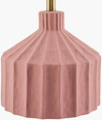 Malky Traditional Pink Table Lamp