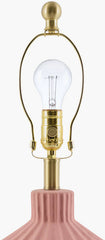 Malky Traditional Pink Table Lamp