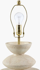 Shaquala Traditional White Table Lamp