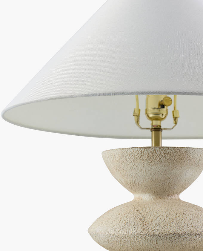 Shaquala Traditional White Table Lamp