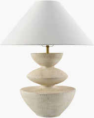 Shaquala Traditional White Table Lamp