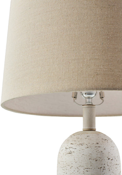 Meir Traditional White Table Lamp