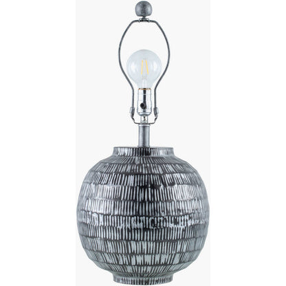 Bre Rustic Black Table Lamp