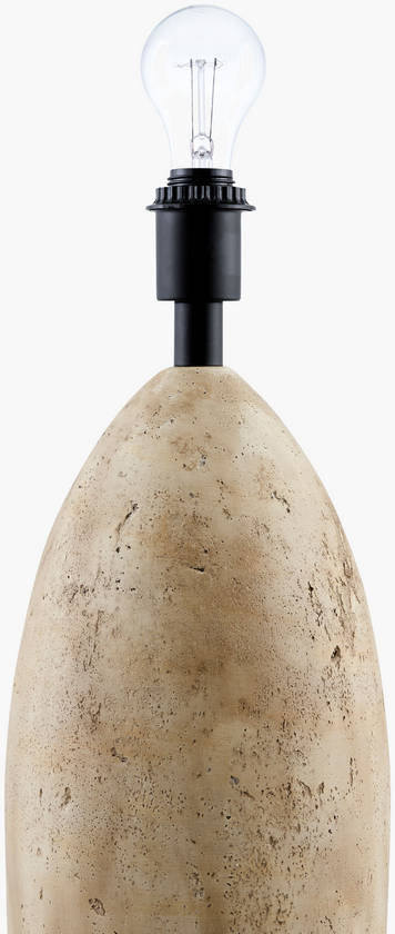 Howard Traditional Brown/White Table Lamp