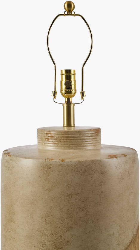 Omayra Traditional Khaki Table Lamp
