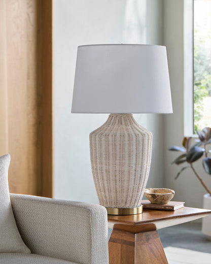 Deanglo Traditional Wheat Table Lamp