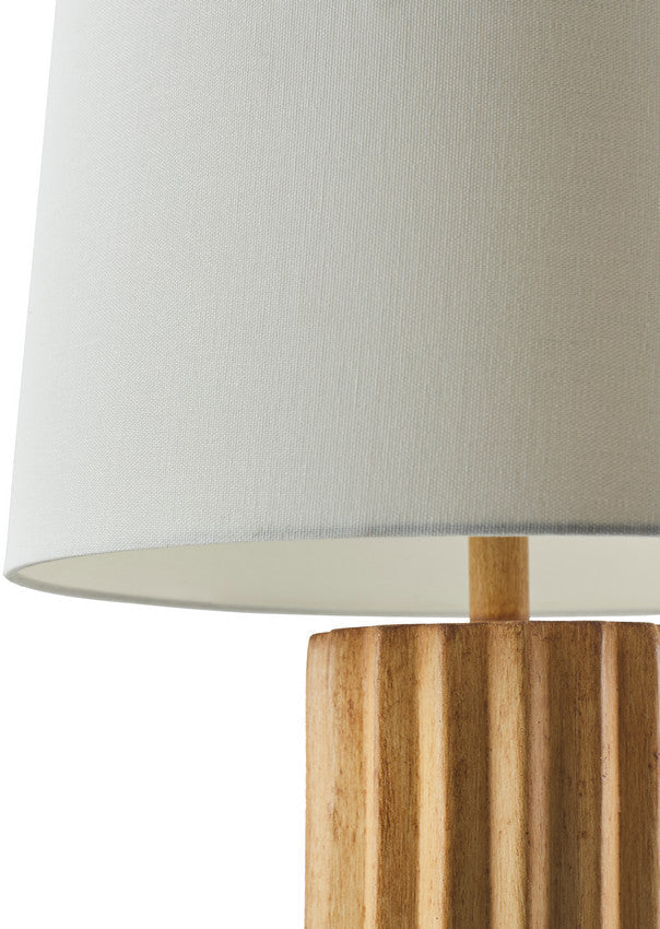 Jeanene Traditional Beige Table Lamp