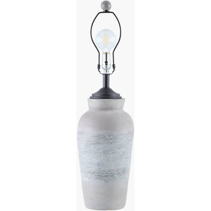 Avis Rustic Gray Table Lamp