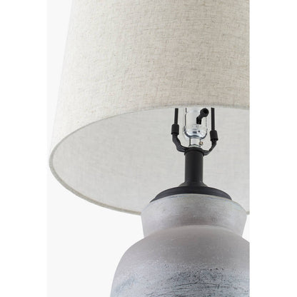 Avis Rustic Gray Table Lamp