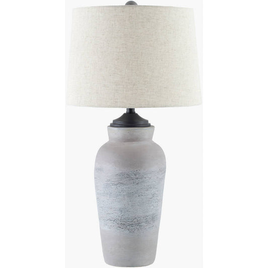 Avis Rustic Gray Table Lamp