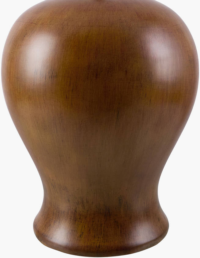 Shaketa Traditional Brown Floor Lamp