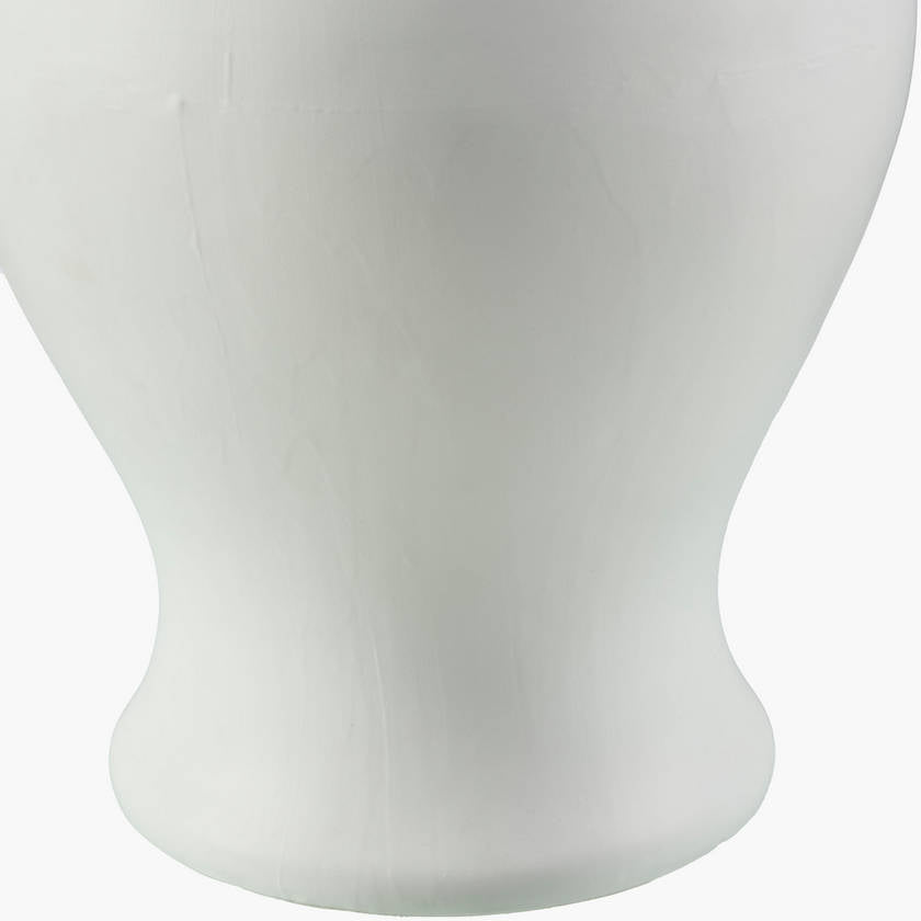 Shaketa Traditional White Floor Lamp