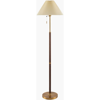 Tabetha Traditional Brown Floor Lamp