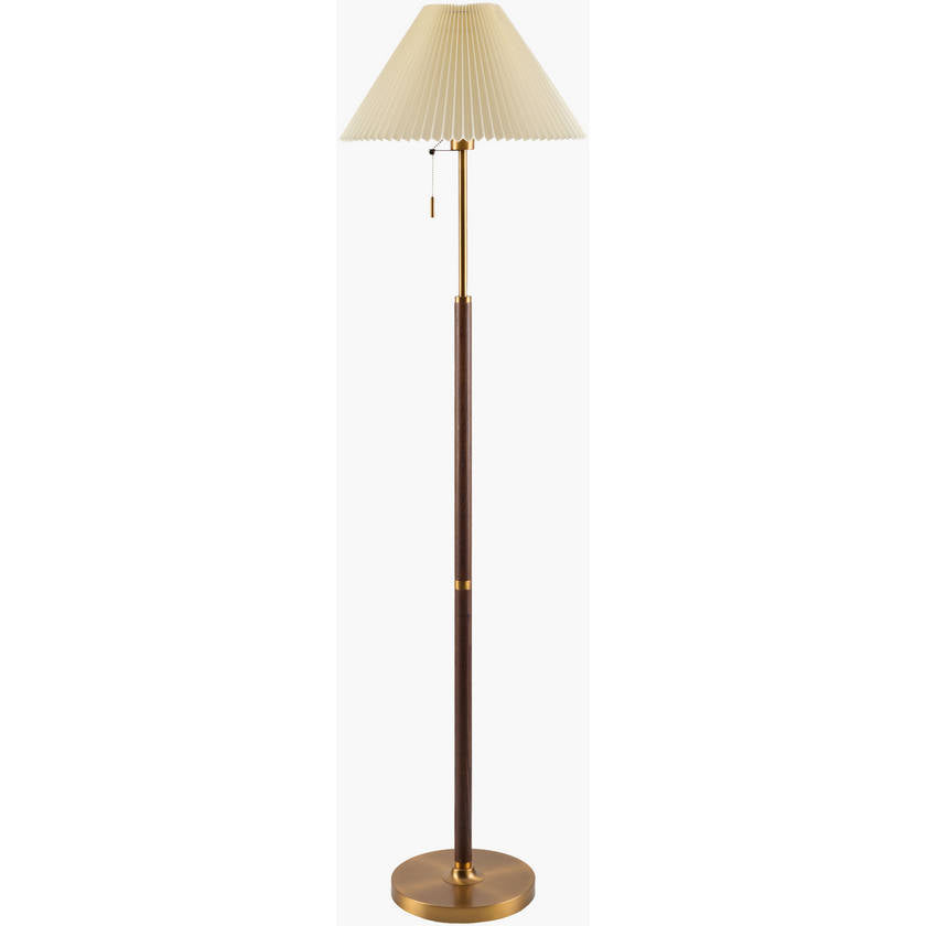 Tabetha Traditional Brown Floor Lamp