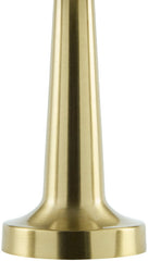 Tasheika Traditional Metallic - Brass Table Lamp