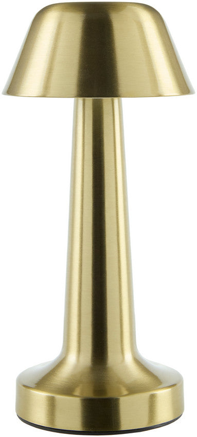 Tasheika Traditional Metallic - Brass Table Lamp