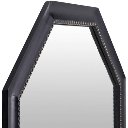 Maida Global Black Wall Mirror
