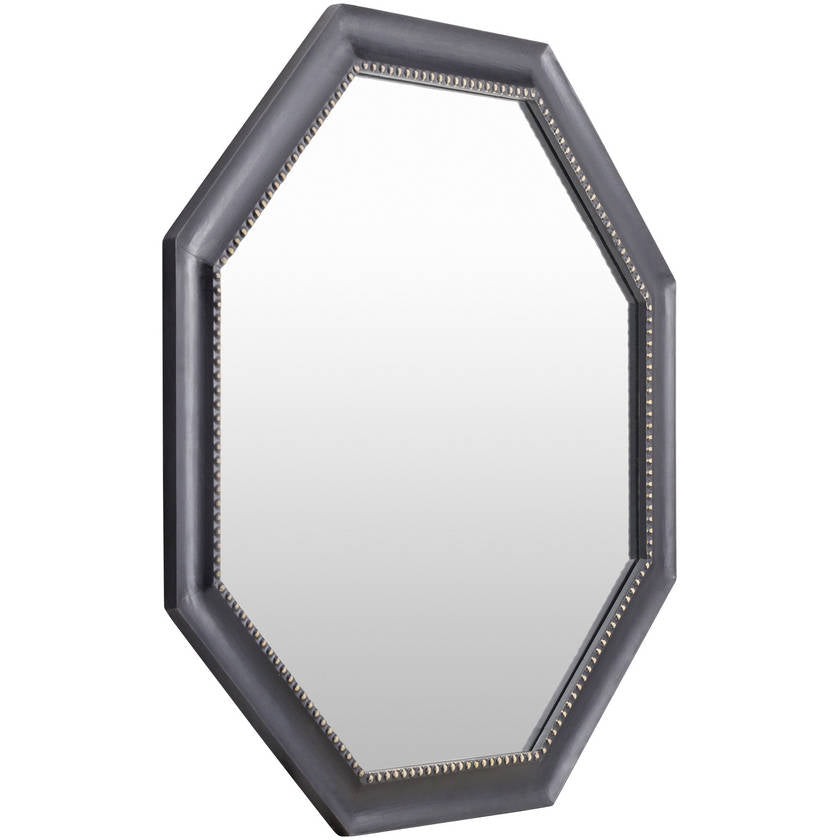 Maida Global Black Wall Mirror
