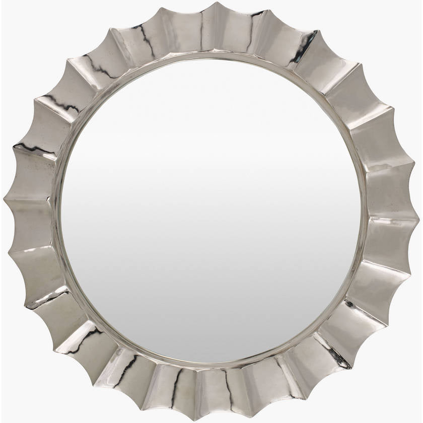 Daneen Modern Metallic - Nickel Wall Mirror