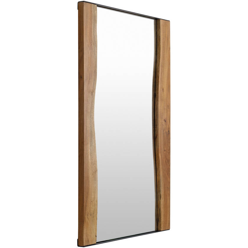 Roshundra Traditional Brown Wall Mirror