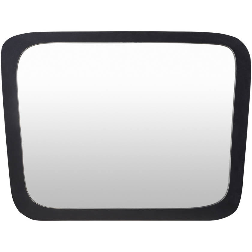Bevan Modern Black Wall Mirror