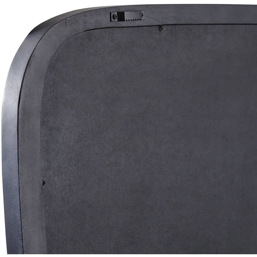 Bevan Modern Black Wall Mirror