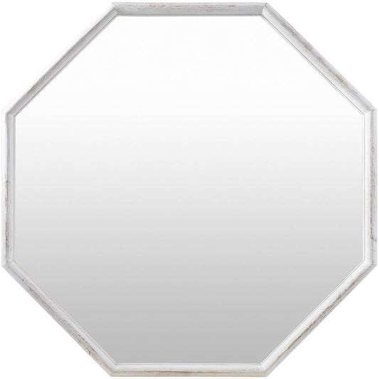 Shermika Cottage White Wall Mirror