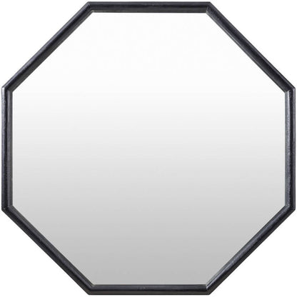 Shermika Cottage Black Wall Mirror