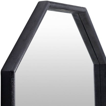 Shermika Cottage Black Wall Mirror
